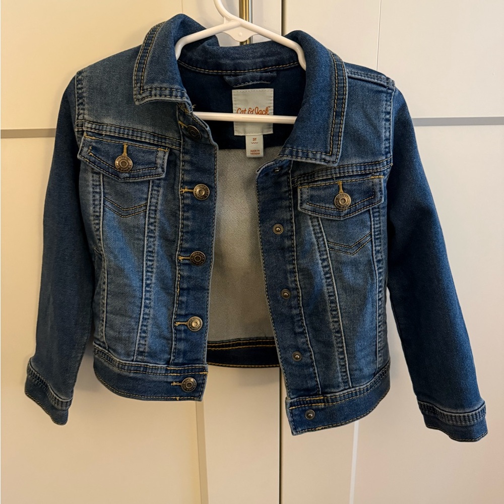 Cat & Jack Classic Blue Kids Jean Jacket